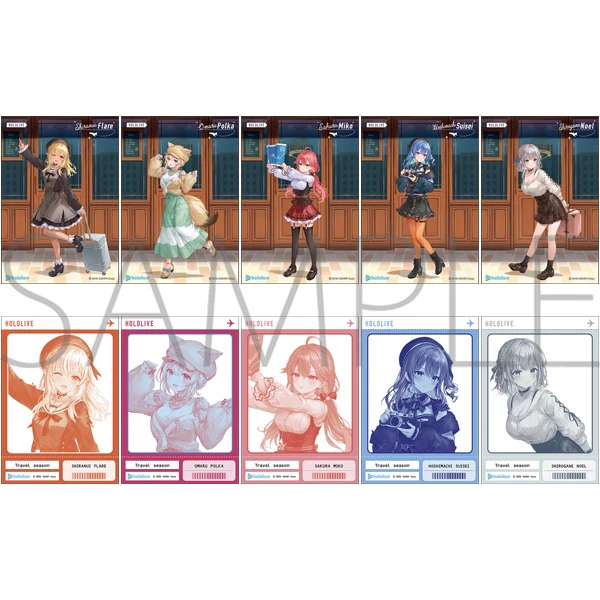 [hololive] Trading Clear Bromide - Travel season (Blind Box -Single) - Image 2