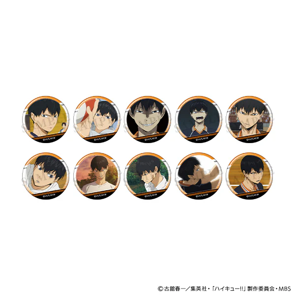 [Haikyu!!] Trading Can Badge / Tobio Kageyama (Blind Box -Single)