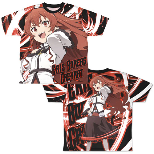 [Mushoku Tensei: Jobless Reincarnation] Eris Boreas Greyrat Double-Sided All-Over Print T-Shirt / L