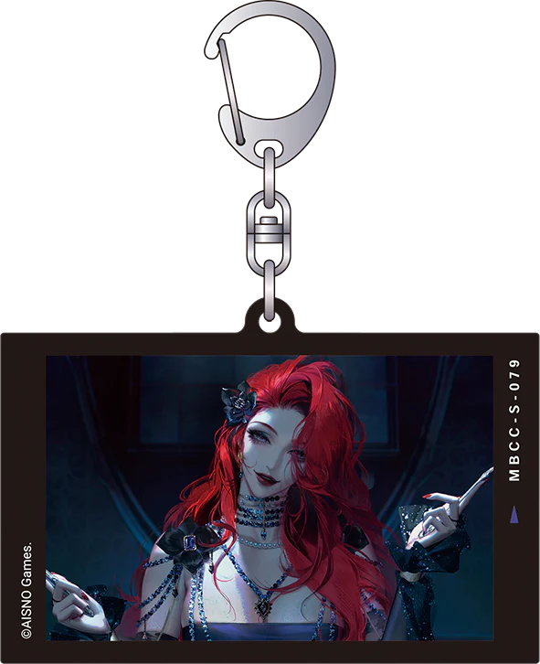 (Goods - Keychain) Path to Nowhere Lenticular Keychain / Cabernet - Image 2