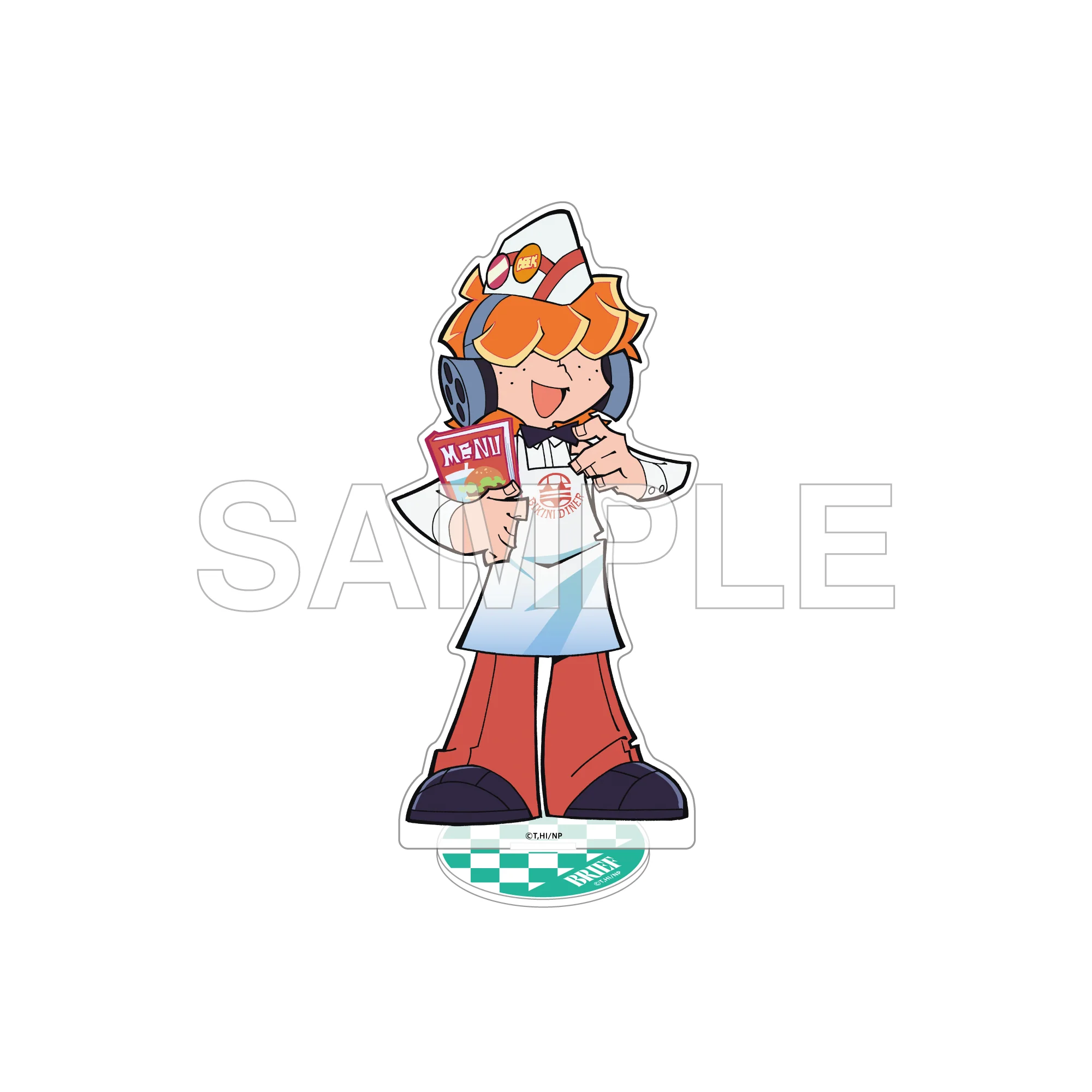 (Goods - Acrylic Stand) New PANTY ＆ STOCKING with GARTERBELT Acrylic Stand Figure American Diner Ver. - Brief
