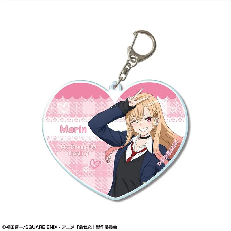 (Goods - Keychain) TV Anime - My Dress-Up Darling Season 2 Season 2 Big Acrylic Keychain Design 01 (Marin Kitagawa)