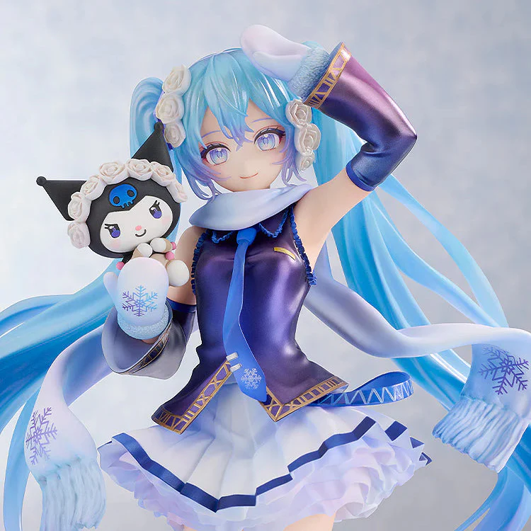 (1/7 Scale Figure) VOCALOID Snow Miku x Kuromi