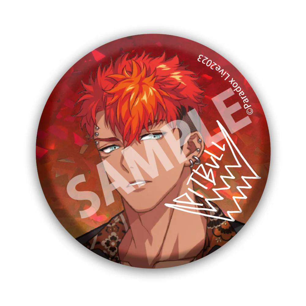 [Paradox Live] 4th Anniversary BIG Button Badge /Ryoga Tosa - Image 2
