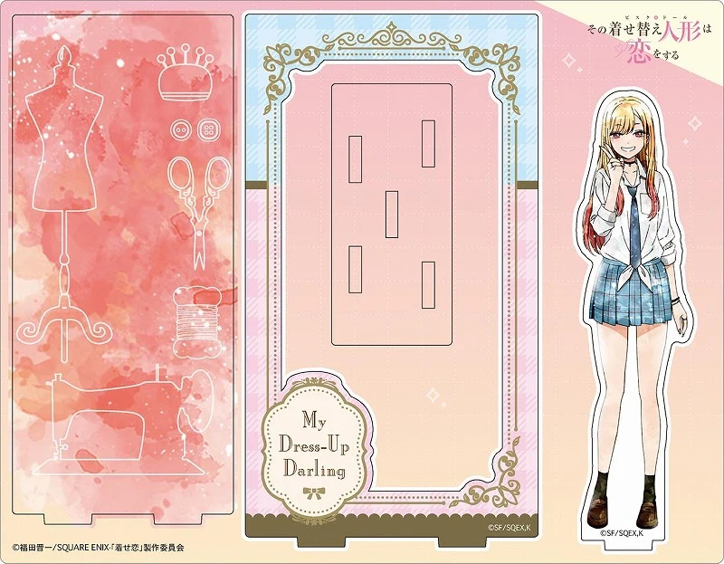 (Goods - Acrylic Stand) [My Dress-up Darling] Wet Color Series Acrylic Stand L Marin Kitagawa - Image 2