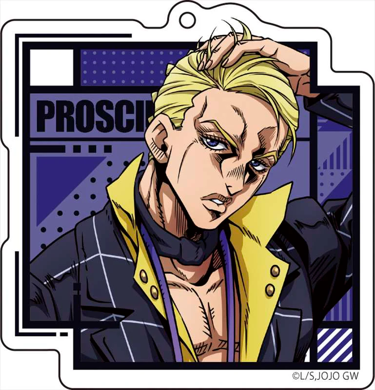 [JoJo's Bizarre Adventure] Acrylic Keychain JoJo: A New Journey ver. Vol.1 Prosciutto