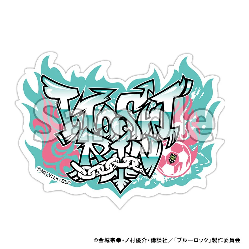 [Blue Lock] Mini Sticker Graffiti (Rin Itoshi)