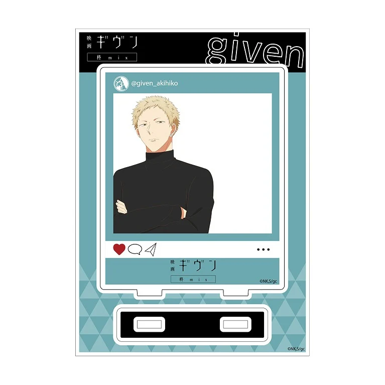 (Goods - Acrylic Stand) [Given] Movie: Hiiragi Mix Social Media Style Acrylic Stand Akihiko