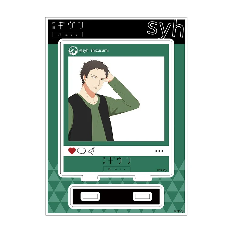 (Goods - Acrylic Stand) [Given] Movie: Hiiragi Mix Social Media Style Acrylic Stand Shizusumi