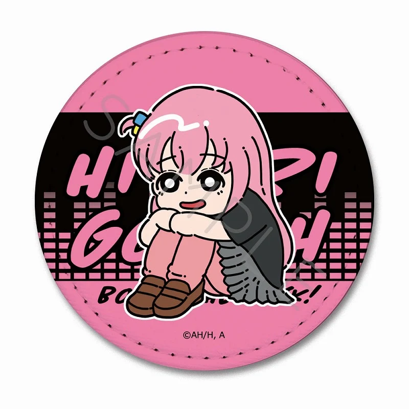 [Bocchi the Rock!] Leather Badge SA (Hitori Goto)