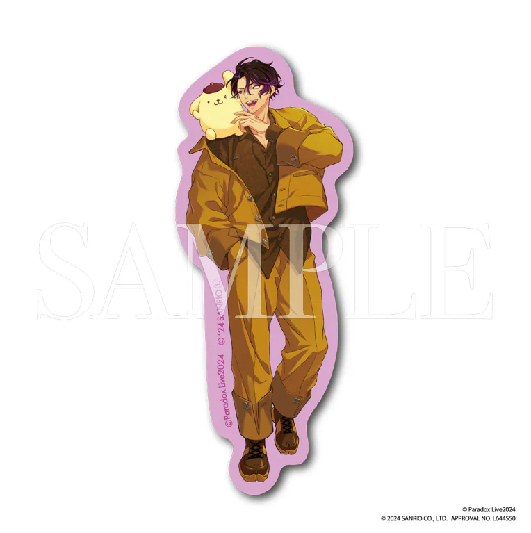 [Paradox Live] Paradox Live x Sanrio Characters Acrylic Die-cut Sticker Ver. 2 / Iori Suiseki