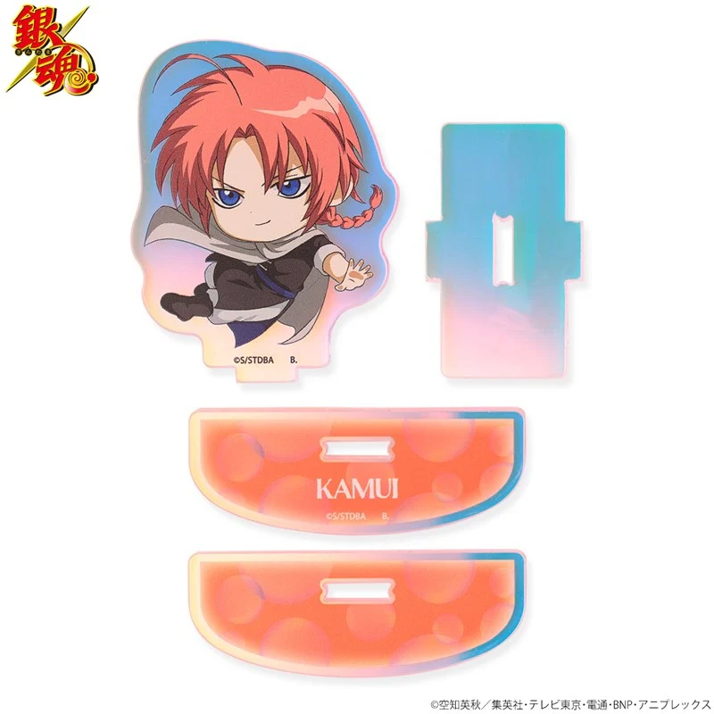 (Goods - Stand Pop) Gintama Tojikome Shabon Bubble Yurayura Iridescent Acrylic Stand Kamui