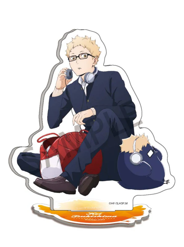 (Goods - Acrylic Stand) [Haikyu!!] Playing Mascot Acrylic Stand Tsukishima