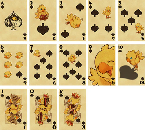 [Final Fantasy] Playing Cards /Chocobo - Image 3