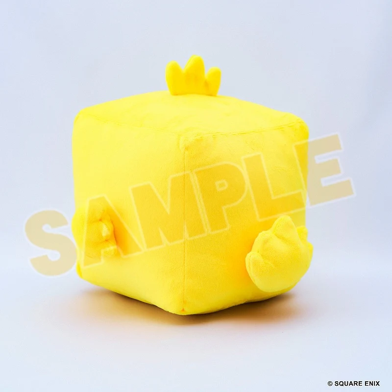 [Final Fantasy] Cube Shaped Plush /Chocobo (Medium) - Image 2