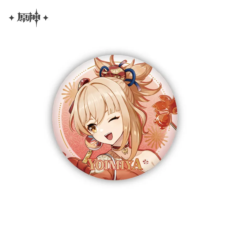 [Genshin Impact] Festival Memories Teyvat Badge Yoimiya