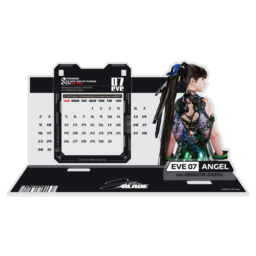 (Goods - Acrylic Stand) Stellar Blade Acrylic Calendar Eve