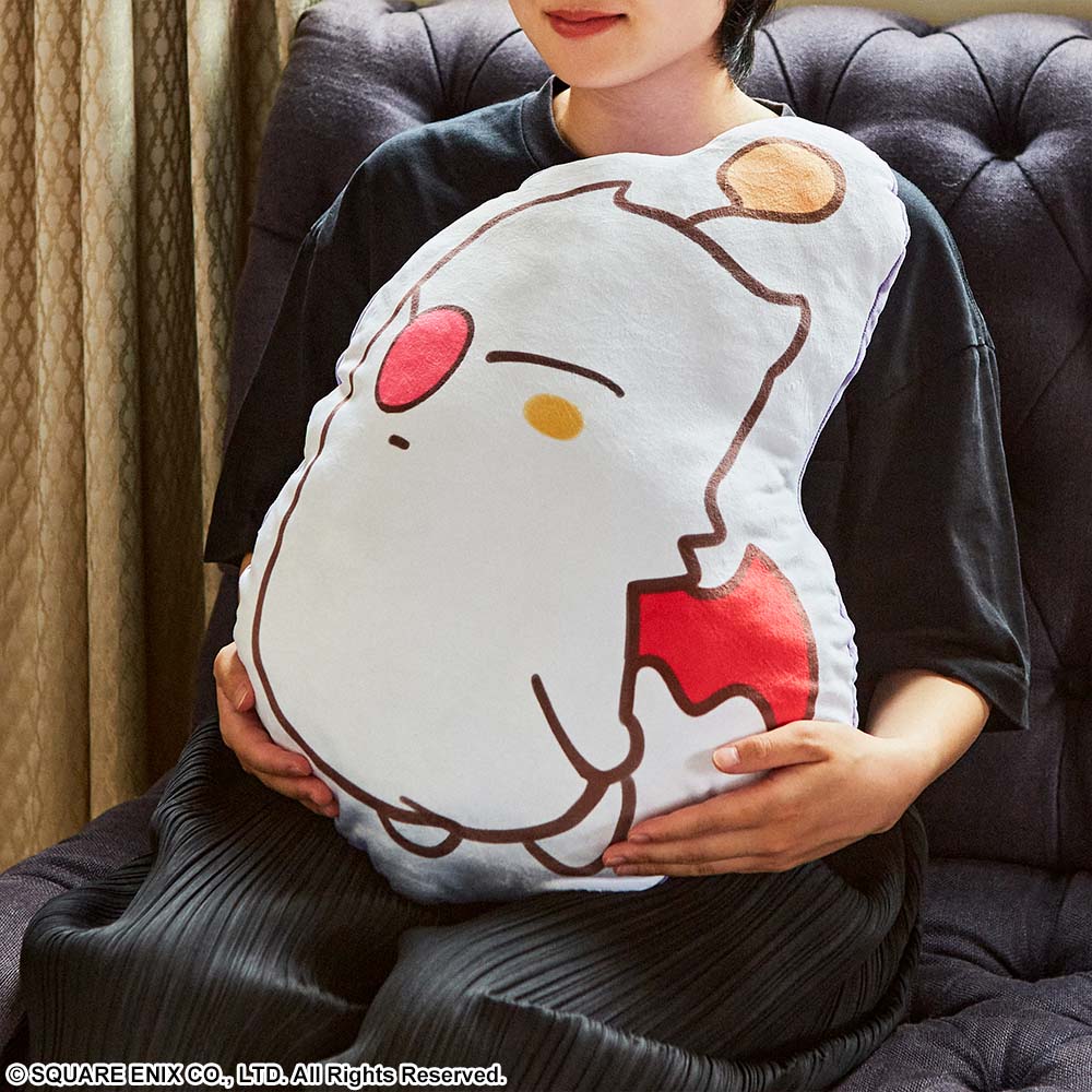 [Final Fantasy] FFVII Remake Moogle - Fluffy Fluffy Die-cut Cushion - Image 3