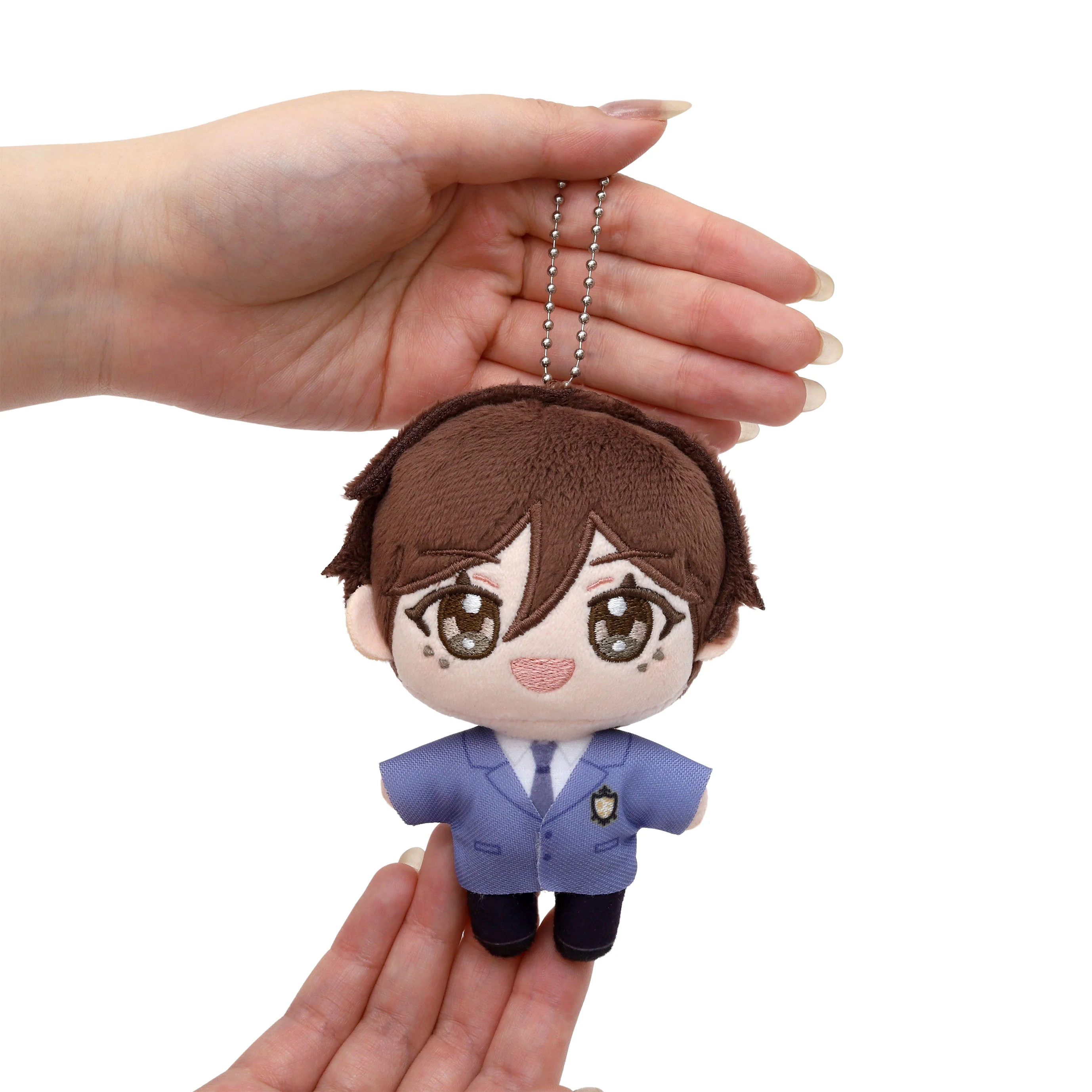 (Goods - Keychain) Ouran High School Host Club Nui Pal Plush Keychain / Kyoya Otori - Image 3