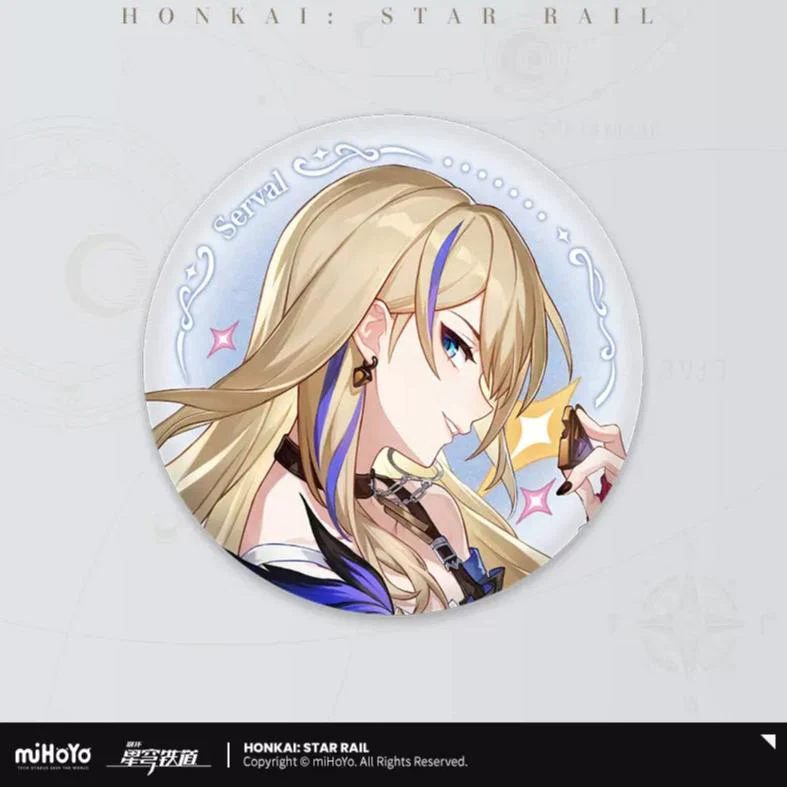 [Honkai: Star Rail] Universe Candy House Series Badge - Serval