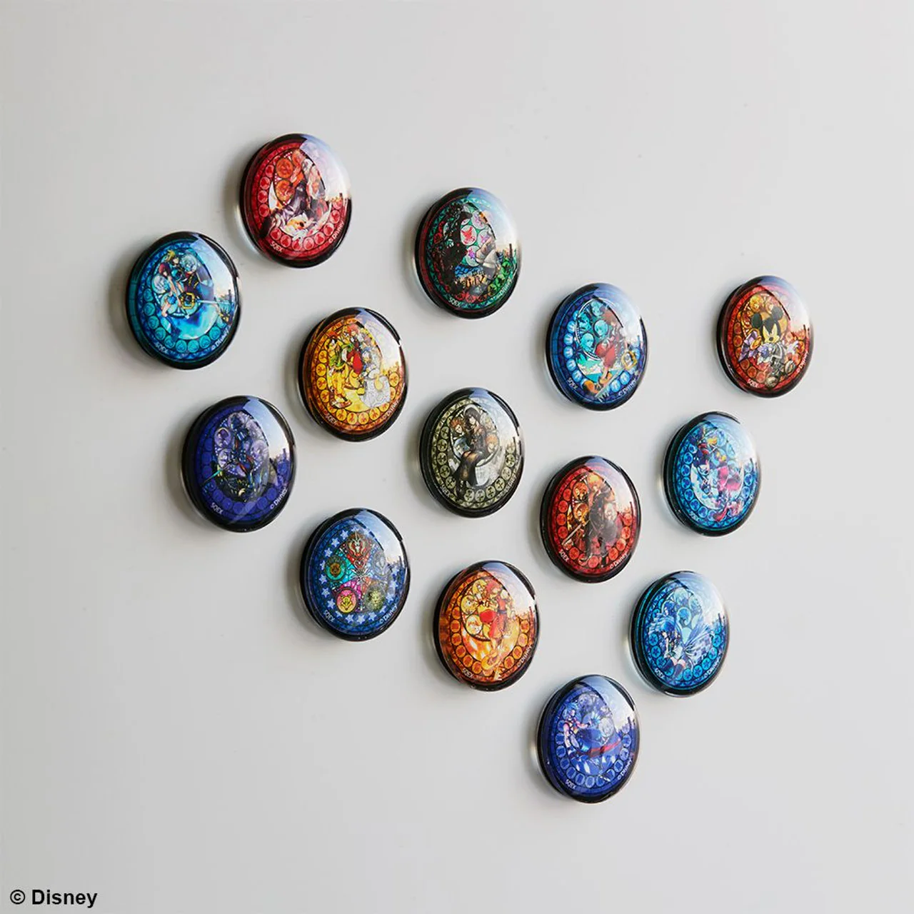 [Kingdom Hearts] Glass Magnets (Blind Box -Single)